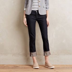 AG Adriano Goldschmied The Stevie Cuff Slim Straight Jeans sz 28